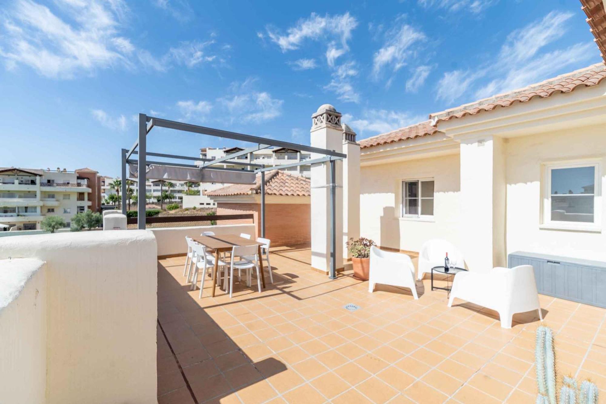 116 - Penthouse With Views And Pool, 5Min Away From Golf Course! Apartment Benalmadena Exterior photo