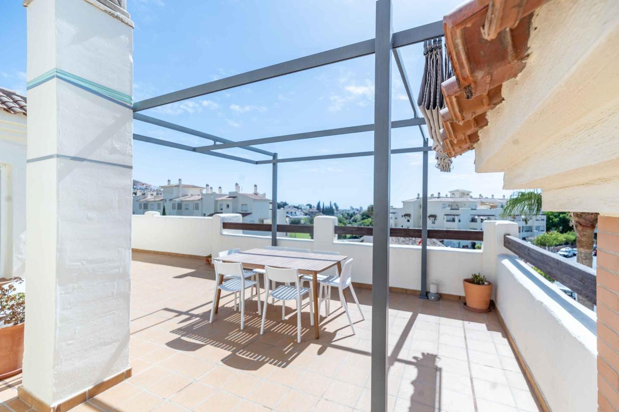 116 - Penthouse With Views And Pool, 5Min Away From Golf Course! Apartment Benalmadena Exterior photo